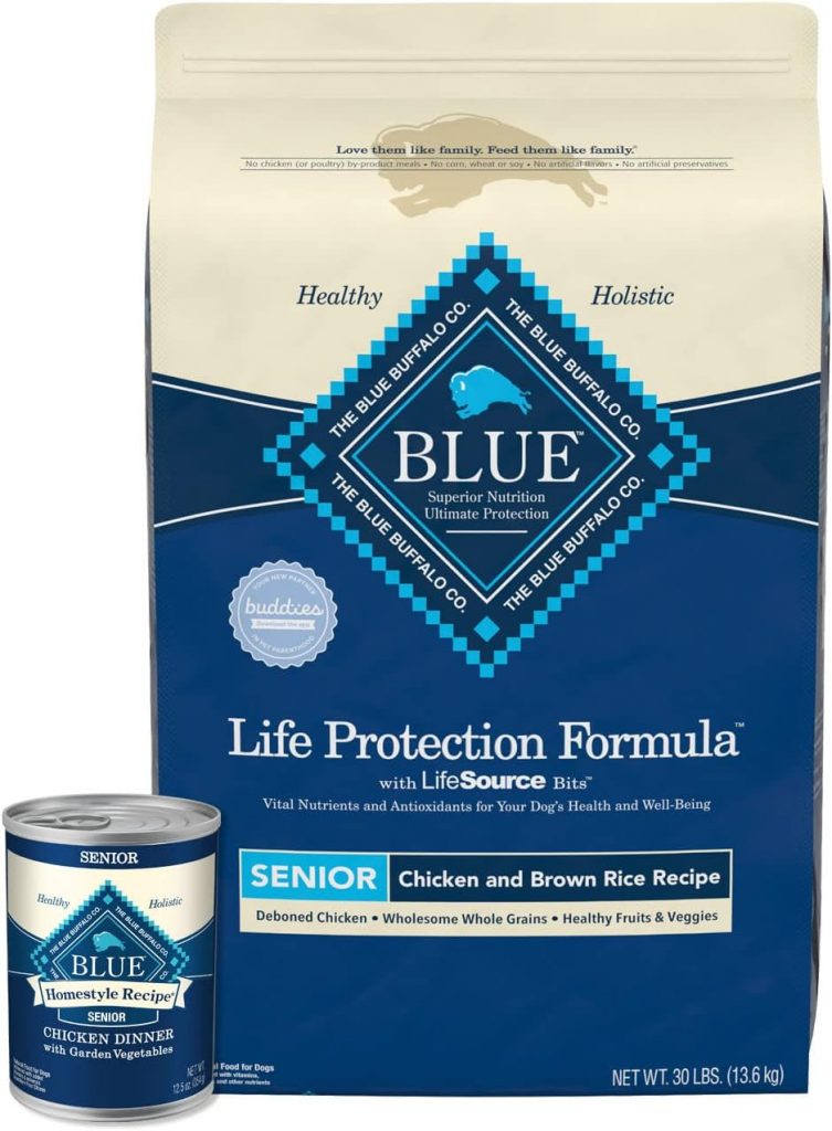 Blue Buffalo Life Protection Formula Natural Senior Dog Food