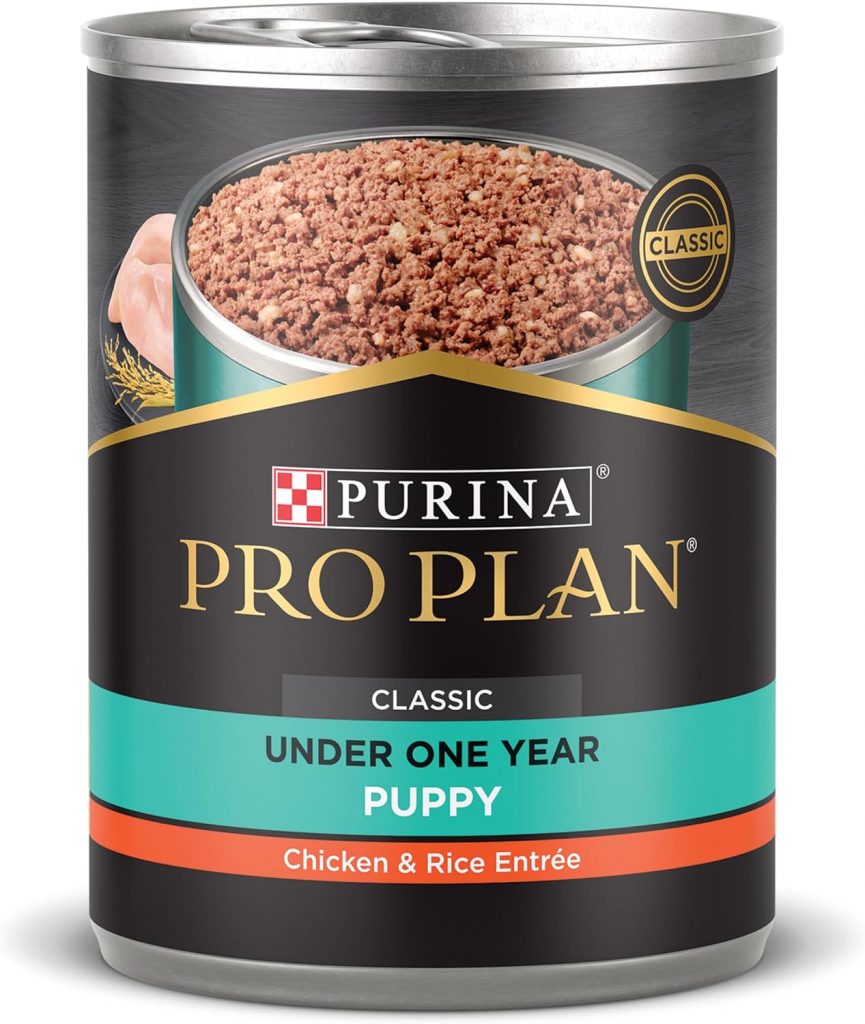 Purina Pro Plan High Protein Puppy Food Can